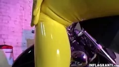 play Latex-Clad European Babes Fingering and Vibrating Their Anuses